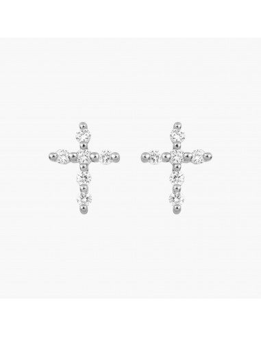 Magic Touch big cross earrings solde