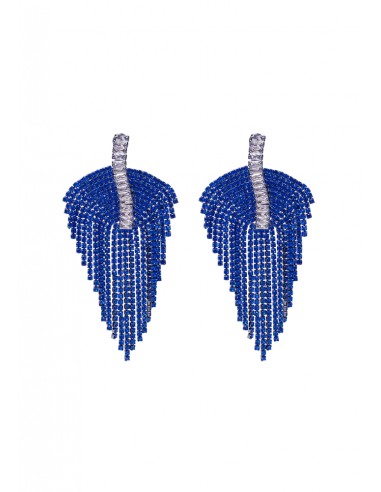 Boucles D'Oreilles Phoebe Bleue JUSQU'A -70%! 