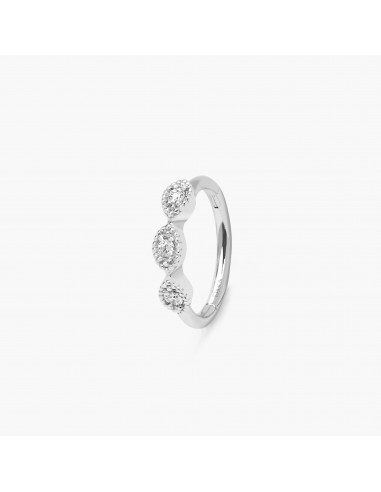 Triple Diamond Mini Hoop Piercing 8mm sur le site 