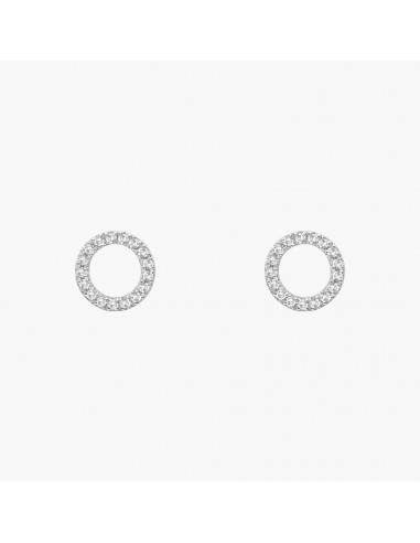 Magic Touch circle diamond earrings pas cher chine